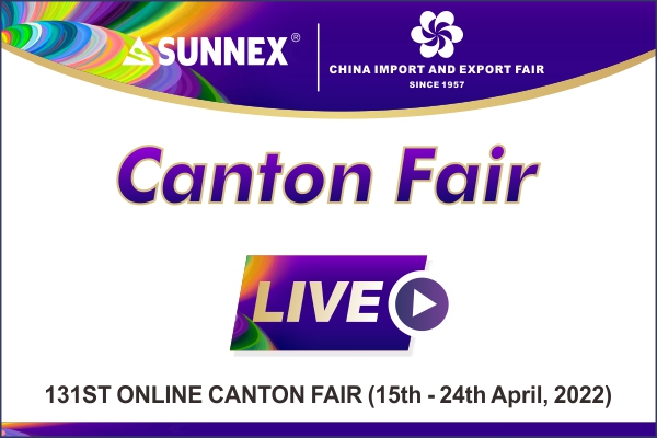 131e Canton Fair Hot products tonen videoschema van SUNNEX!