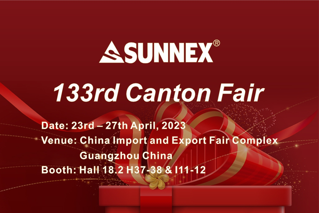 SUNNEX - 133e Canton Fair-uitnodiging