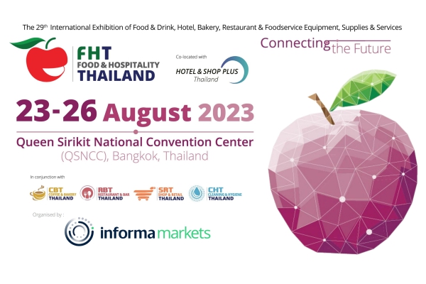 Laten we elkaar ontmoeten op Food & Hospitality Thailand (FHT) 2023