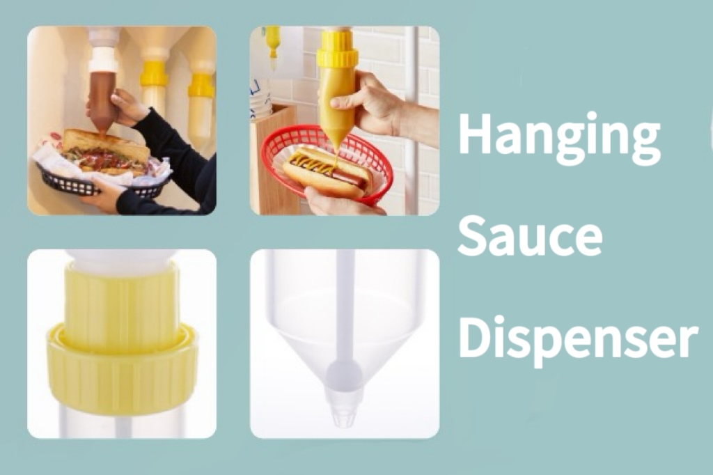 SUNNEX Nieuwe hangende sausdispenser