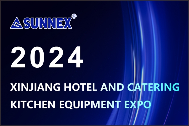 Dag 2 op het 2024 Xinjiang Hotel en Catering Kitchen Equipment Expo ziet het verkoopteam van Sunnex in de hoge versnelling