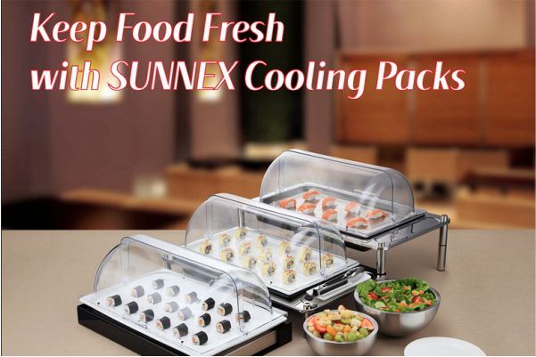 Sunnex lanceert nieuwe koelpakketten om eten in de zomer vers te houden