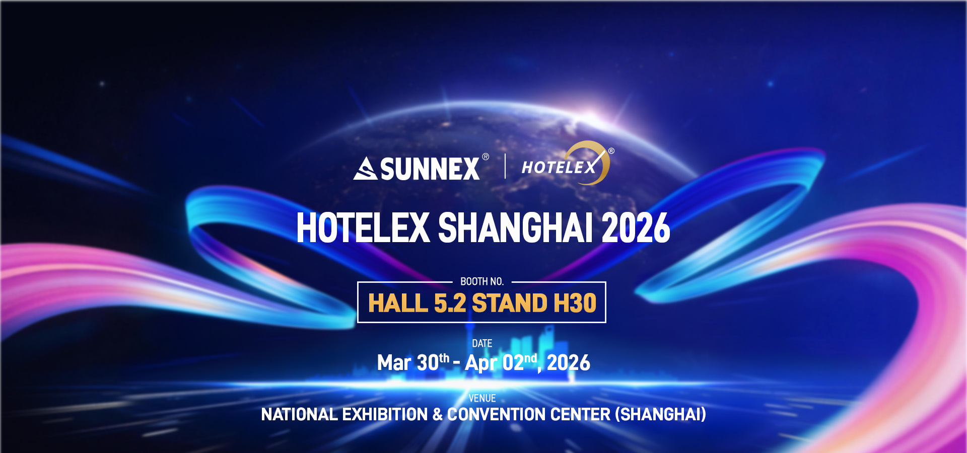 Uitnodiging - Hotelex Shanghai 2026