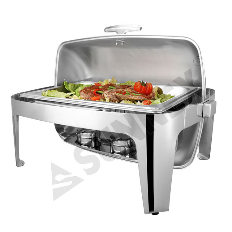 Elite-reeks full-size roll-top chafer