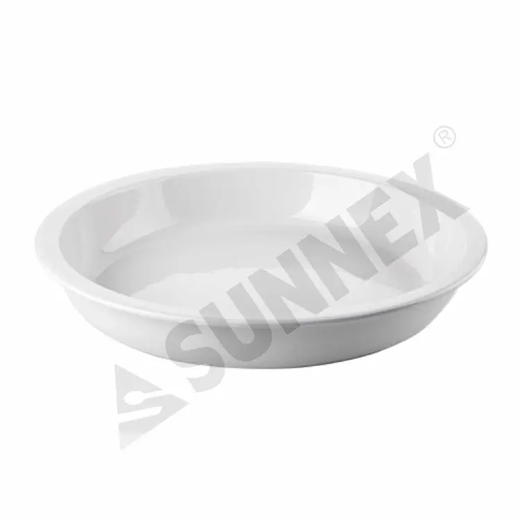 Porselein 4.5ltr ronde voedselpan